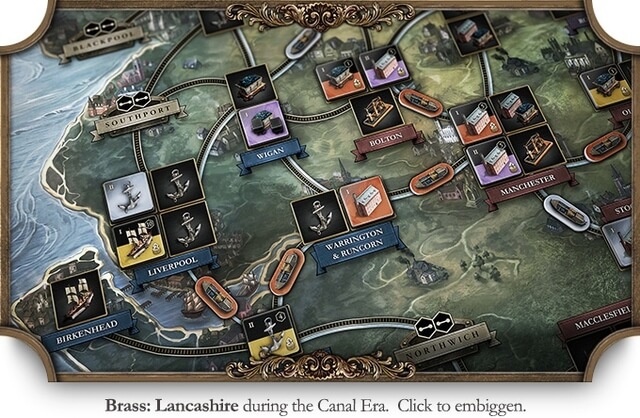 Board game Brass: Lancashire