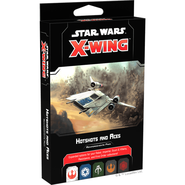 Star Wars: X-Wing Second Edition - Hotshots and Aces Reinforcements Pack