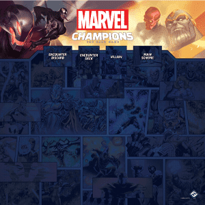 Marvel Champions 1-4 Player Game Mat