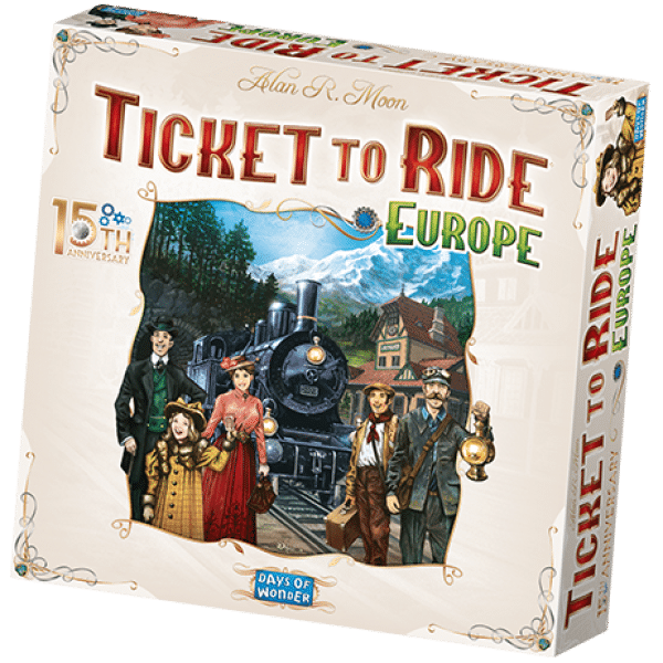 Ticket to Ride Europe 15th Anniversary - Cover