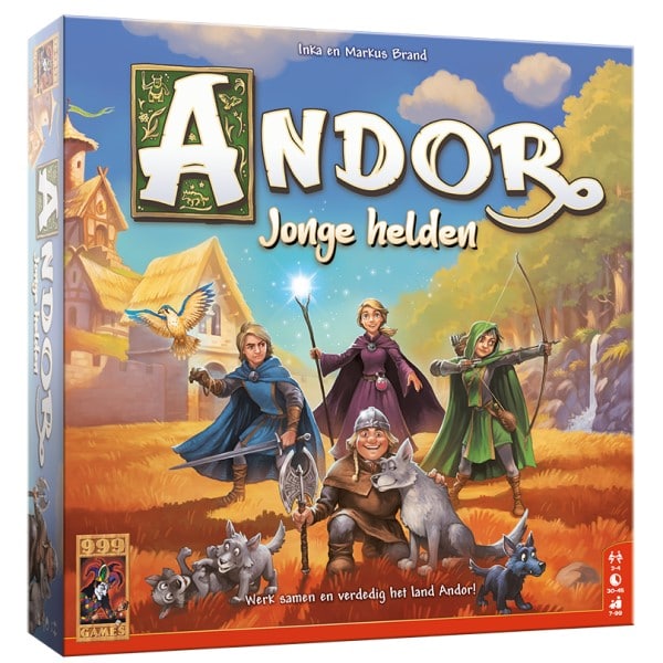 De Legenden van Andor Jonge Helden - Cover