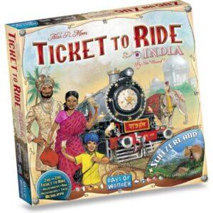 Ticket to Ride India - Cover