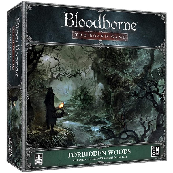 Bloodborne the board game forbidden woods - cover