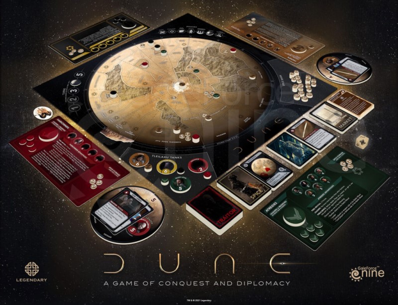 elke keer Fonetiek Respectievelijk Dune A Game of Conquest and Diplomacy bordspel kopen | BoardgameShop