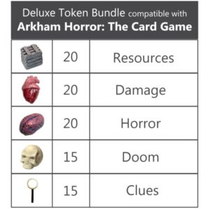 Arkham Horror Deluxe Tokens Bundle - Shop