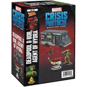 Marvel Crisis Protocol Deadpool and Bob Expansion - Cover