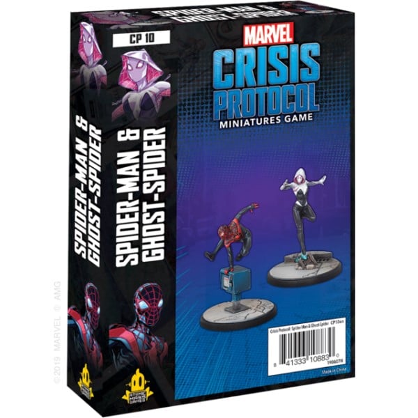 Marvel crisis protocol ghostspider and spiderman - Cover