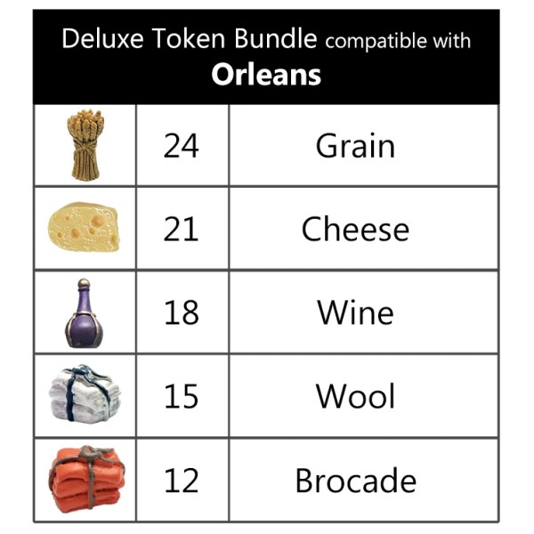 Orleans Deluxe Tokens