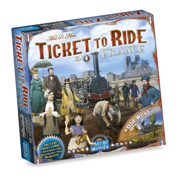 Ticket to Ride France and Old West