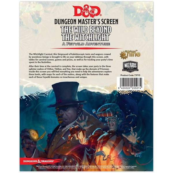 Dungeon Master's Screen Wild Beyond the Witchlight