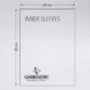 Gamegenic: Inner Sleeves - Clear (100 Sleeves) - Afbeelding 2