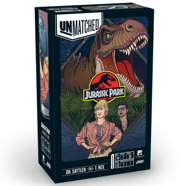 Unmatched - Jurassic Park Sattler vs T Rex