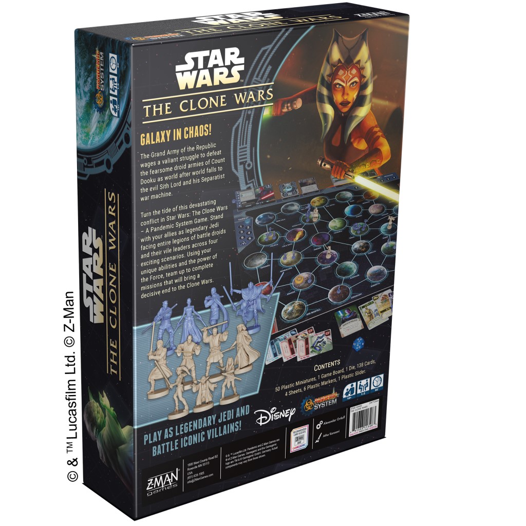 Pandemic Star Wars Clone Wars bordspel kopen | BoardgameShop