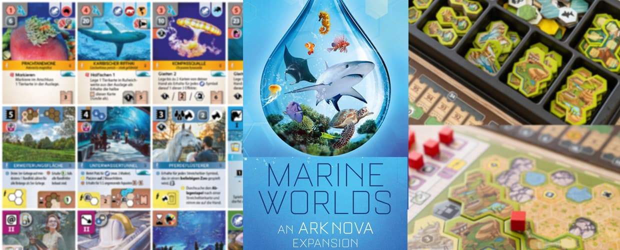 Ark Nova: Marine Worlds Expansion, Board Games