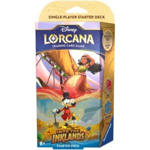 Disney Lorcana Into the Inklands Starter Deck Moana & Scrooge McDuck