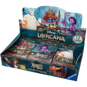 Disney Lorcana Azurite Sea Booster Display