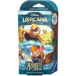 Disney Lorcana Azurite Sea Starter Deck Go Go Tomago & Gadget Hackwrench