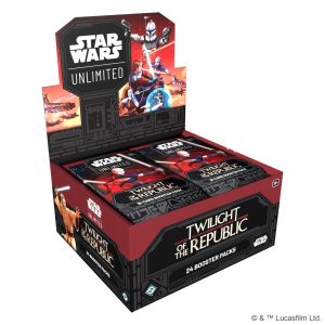 Star Wars Unlimited Twilight of the Republic Booster Display